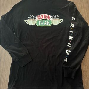 FRIENDS Black Graphic Tee